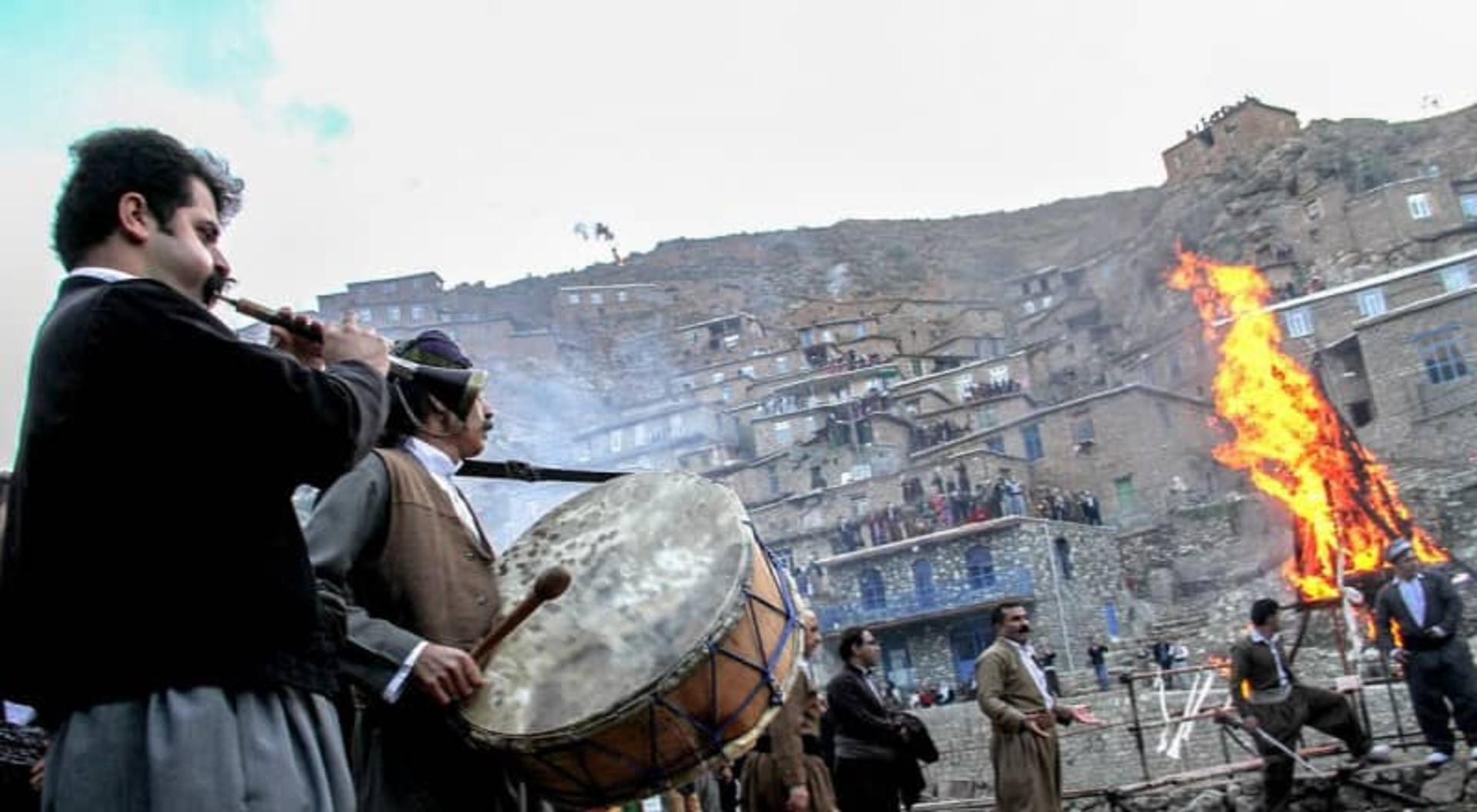 جشن نوروز  و آغاز بهار در روستای پالنگان