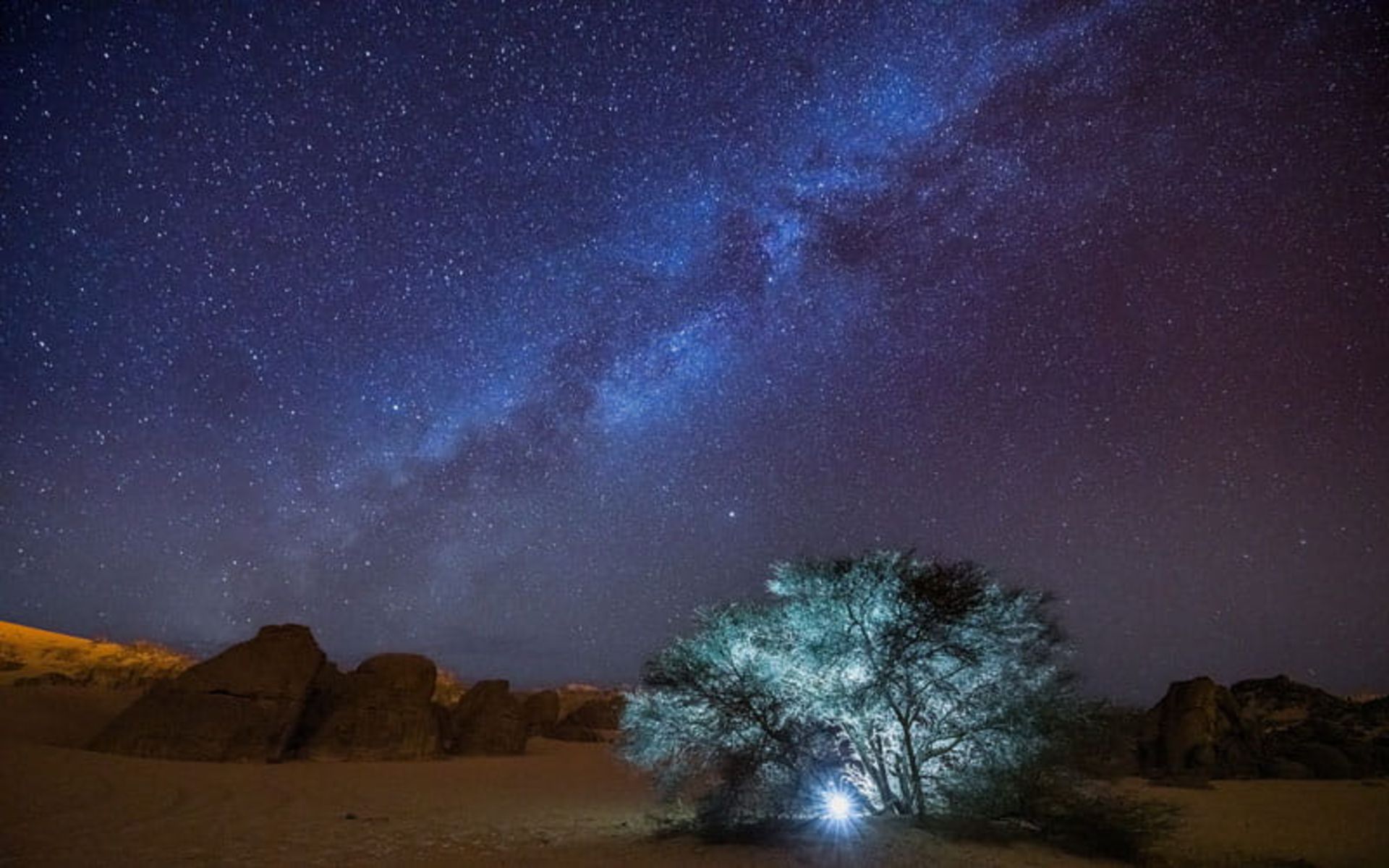 شب کویر