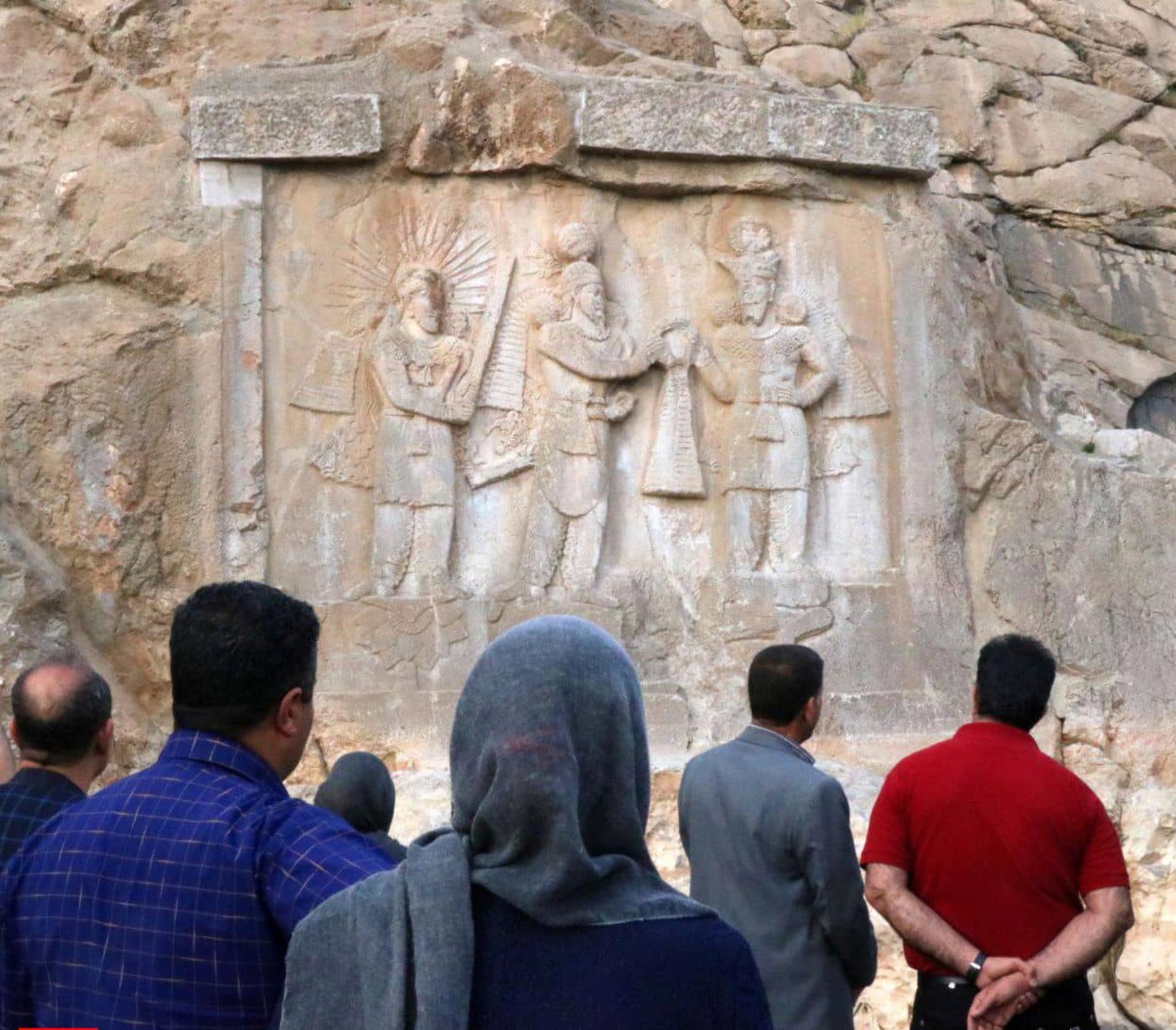نقش‌برجسته اردشیر دوم در طاق بستان