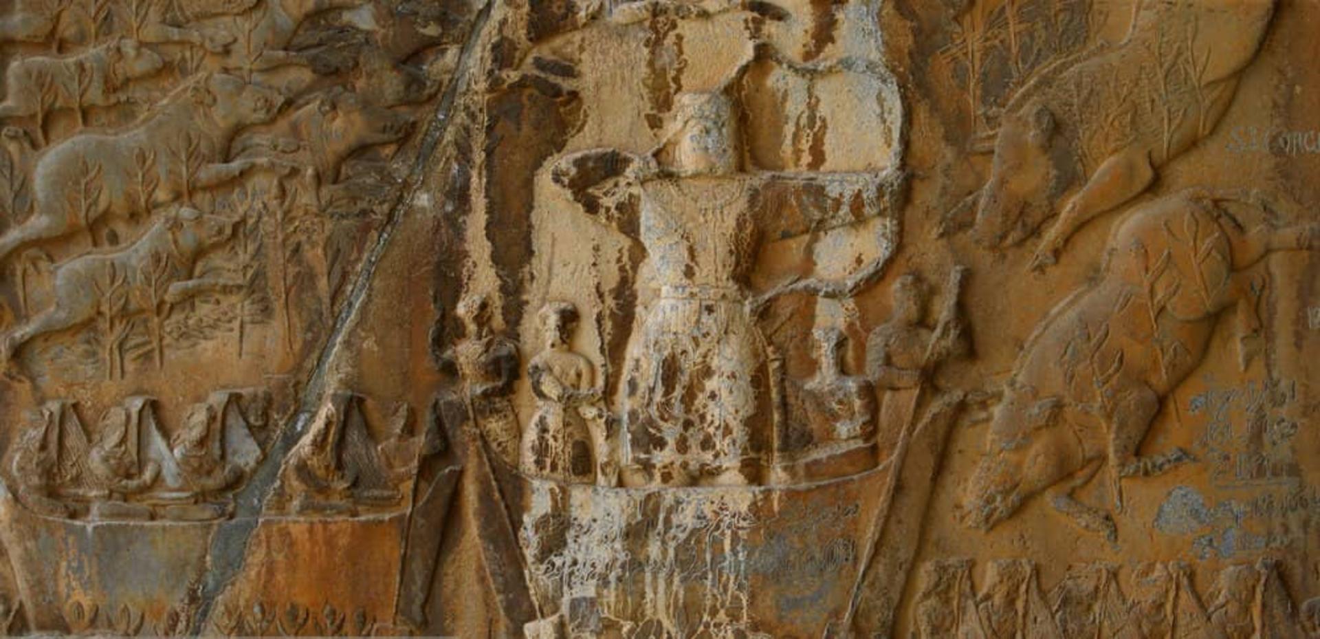 نقش‌‌برجسته‌های طاق بزرگ طاق بستان