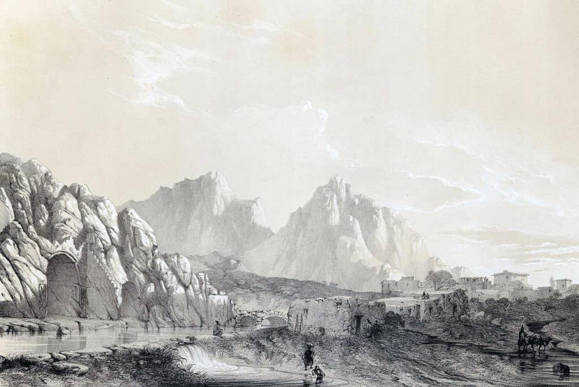 عکس‌های قدیمی از طاق بستان