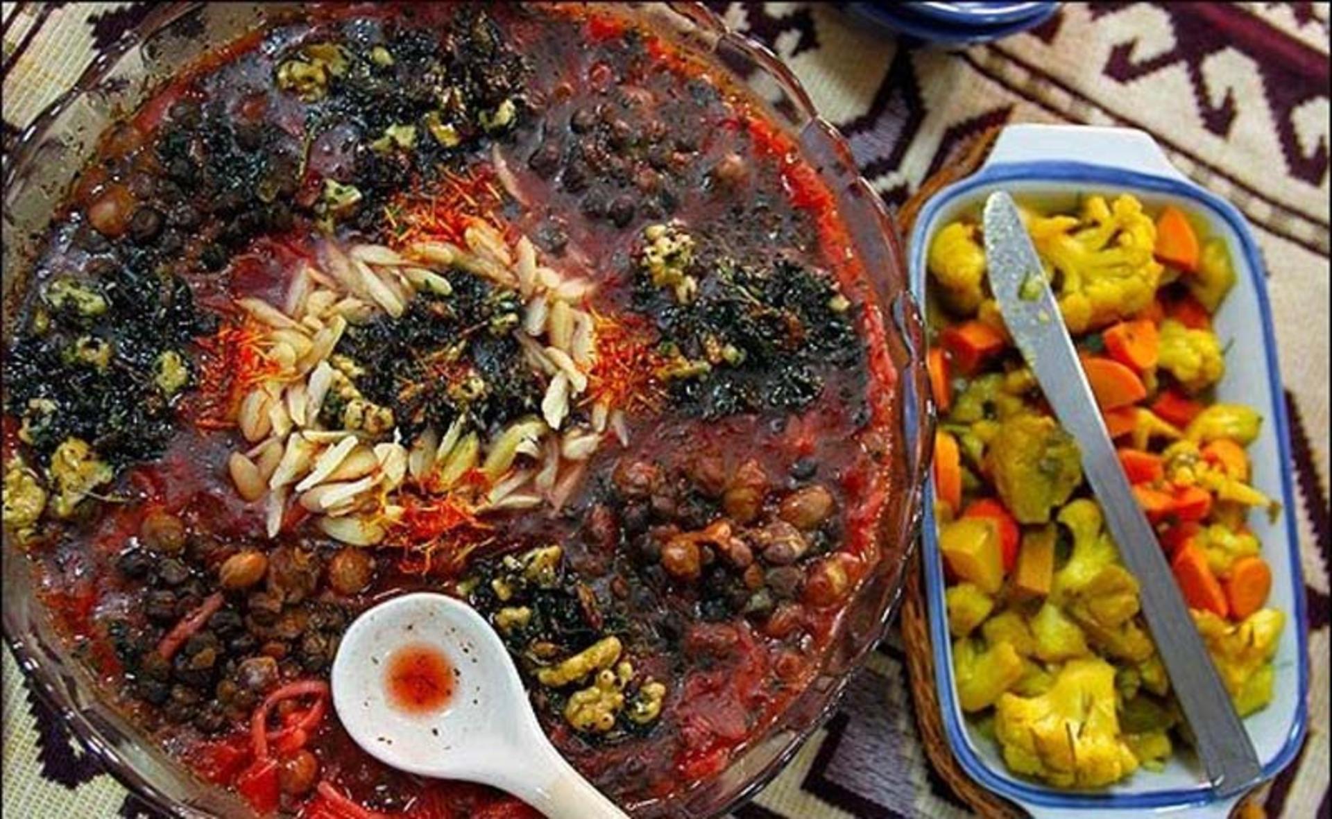 آش زنگلاچو شاهرودی
