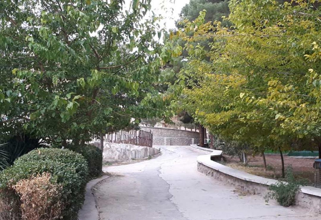 طبیعت تابستانی در پارک آبشار شاهرود