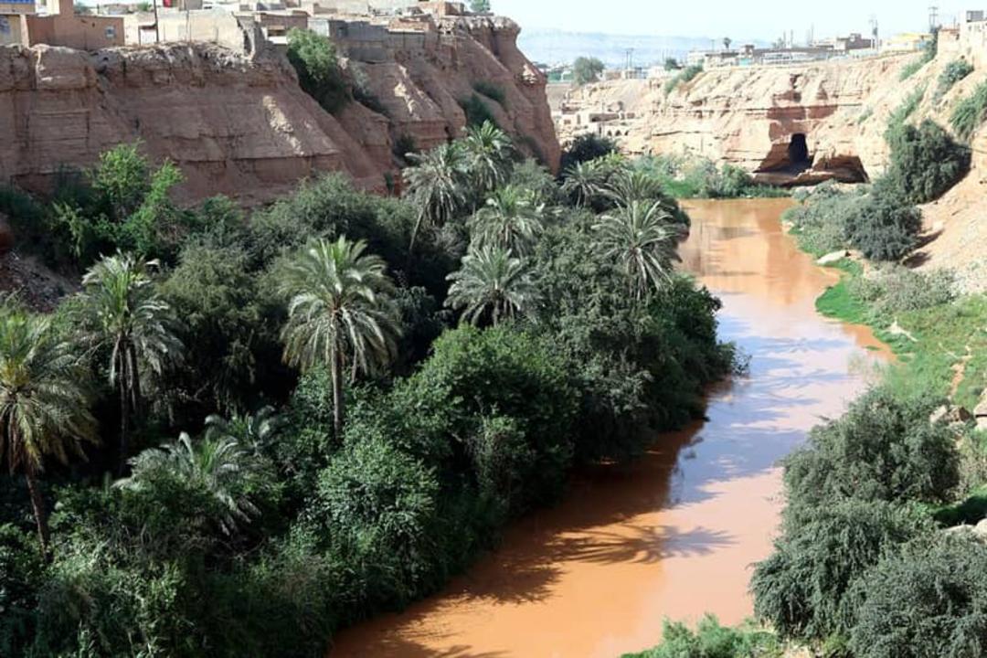 رودخانه گرگر در سازه های آبی شوشتر
