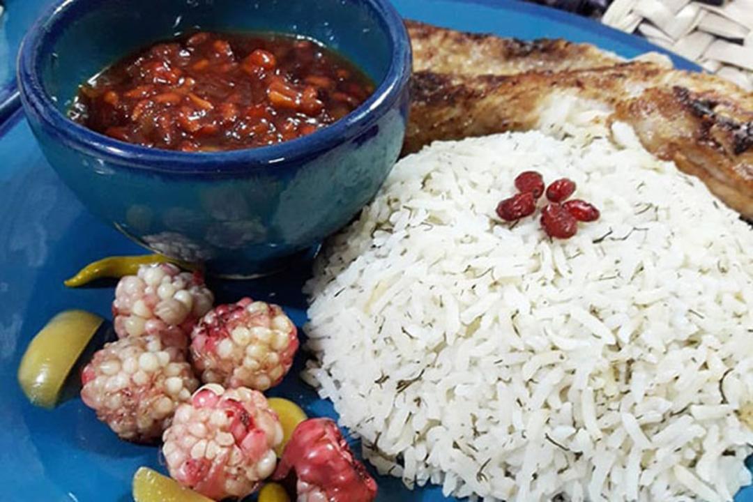 خورشت سیر انار مازندران