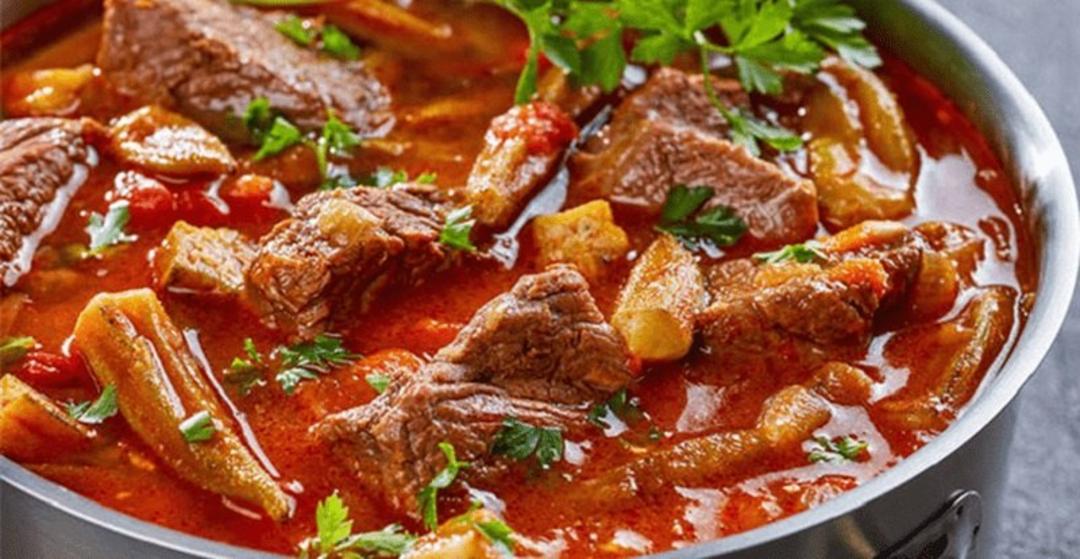 آبگوشت بامیه ایلامی