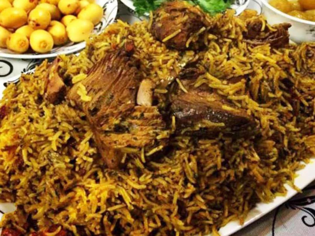 پلو هواری غذای محلی بندر عباس