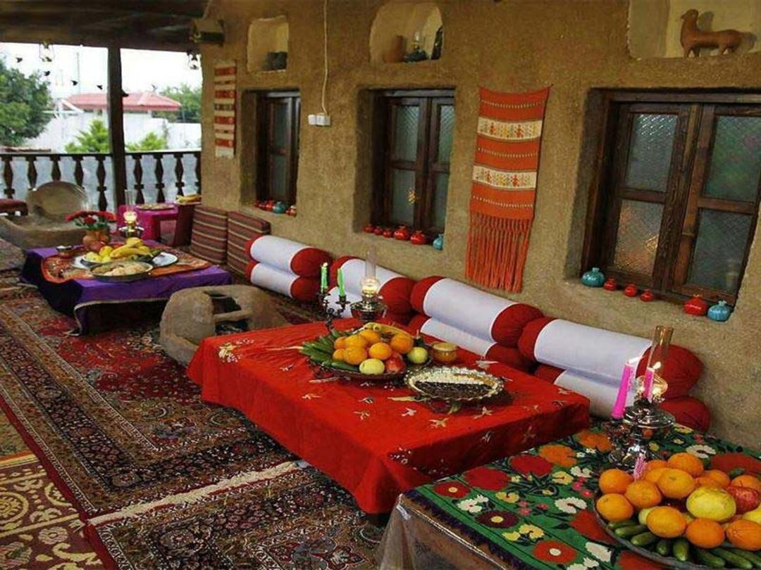 اقامتگاه بومگردی ننه گل ابرو در چالوس