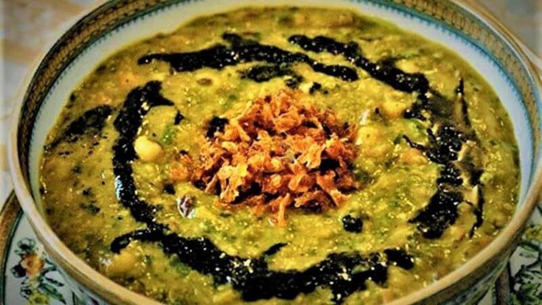 آش گندم شیر