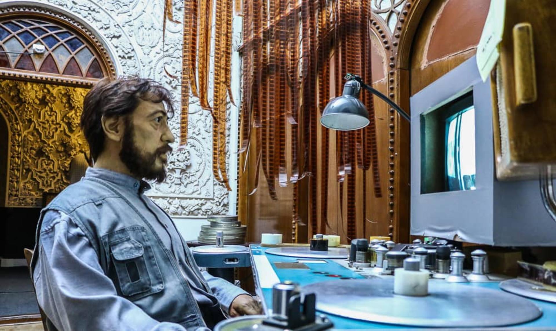 اتاق علی حاتمی در موزه سینما