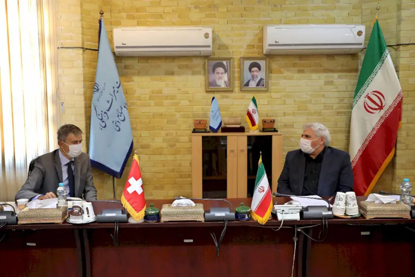 دیدار معاون میراث فرهنگی با سفیر سوئیس