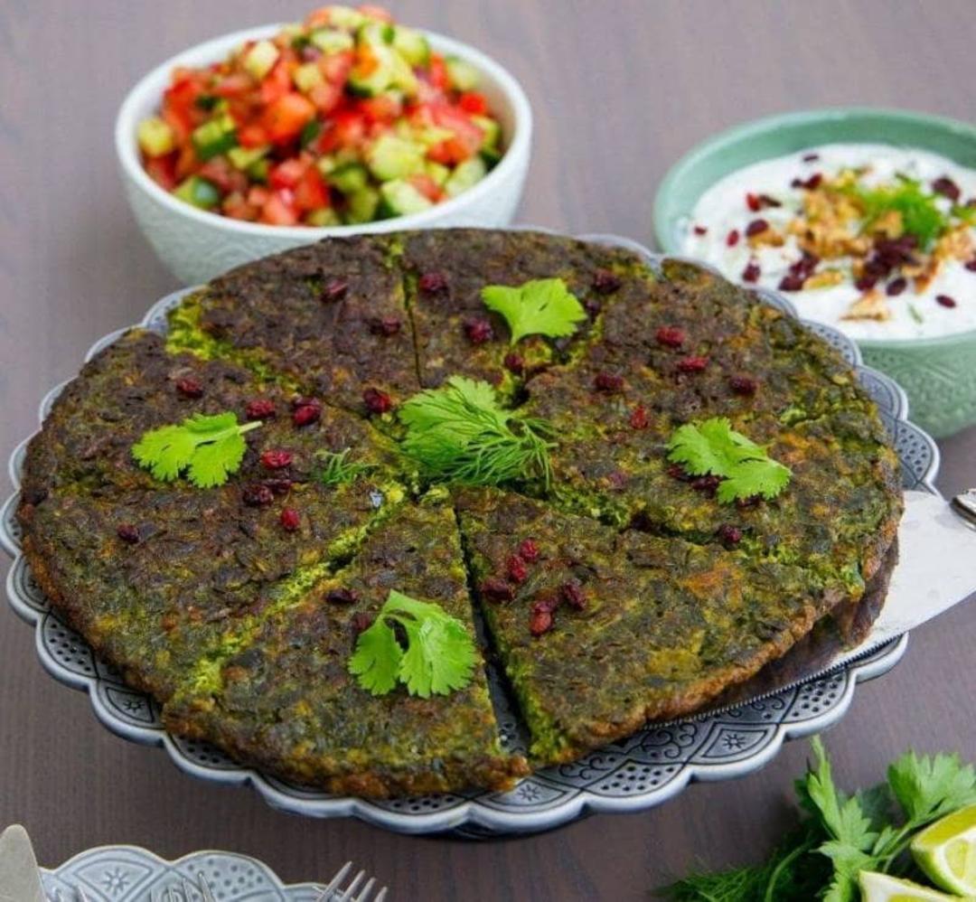 کوکو سبزی خوشمزه