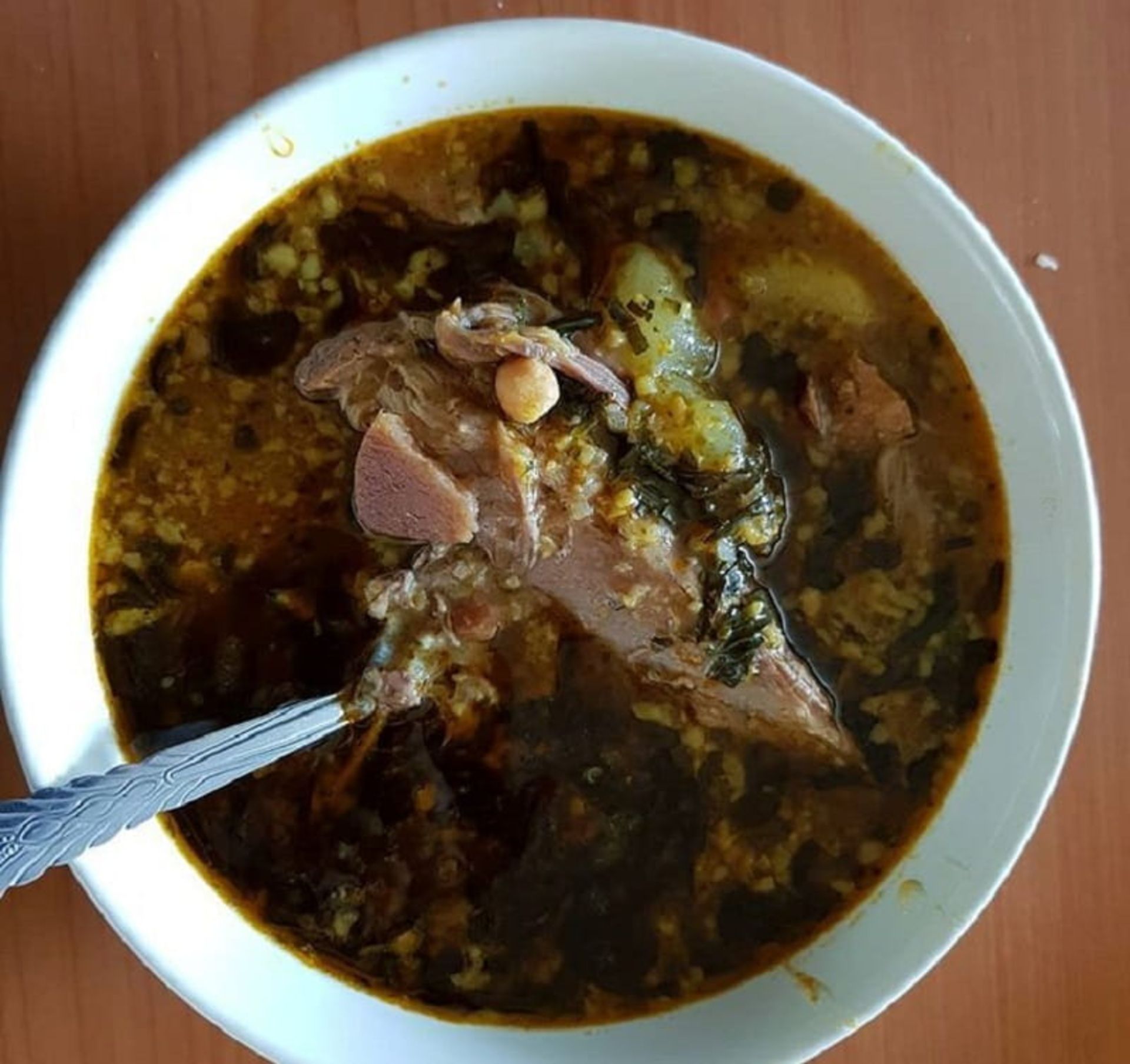 طرز تهیه آبگوشت متنجنه 