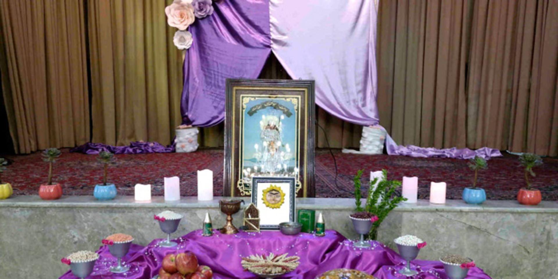 سفره مهرگانی یا خوان مهرگانی