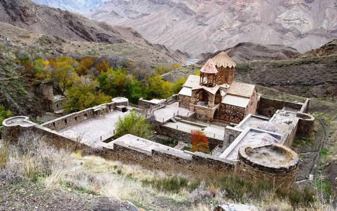 دورنمای کلیسای استپانوس آذربایجان