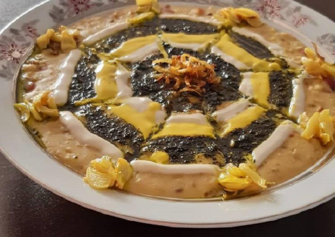 طرز تهیه آش کشک و بادمجان