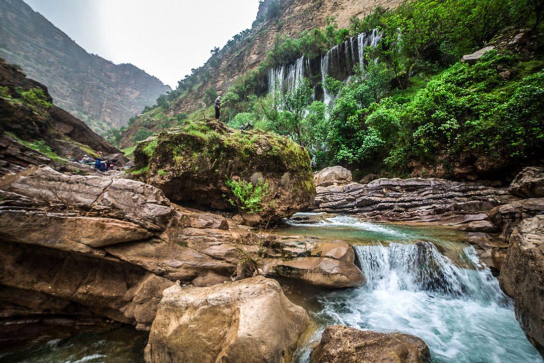 نمای دیگر از آبشار تله زنگ