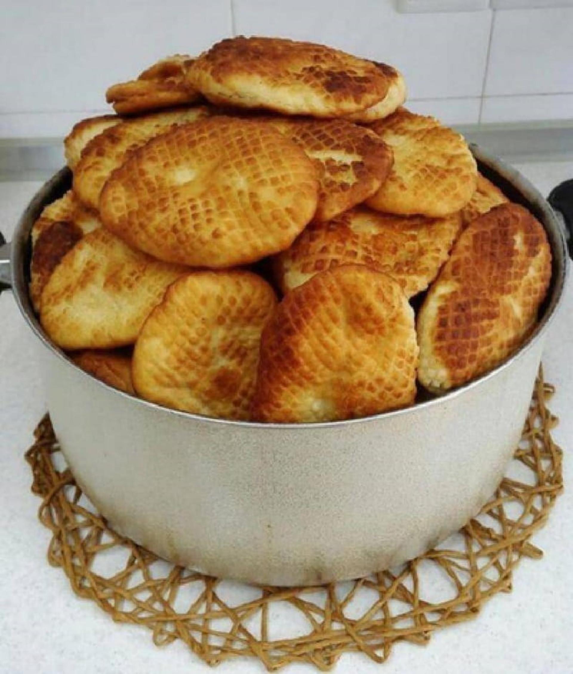 طرز تهیه نان برساق