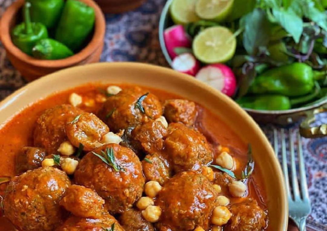 طرز تهیه کوفته نخود کرمانشاهی