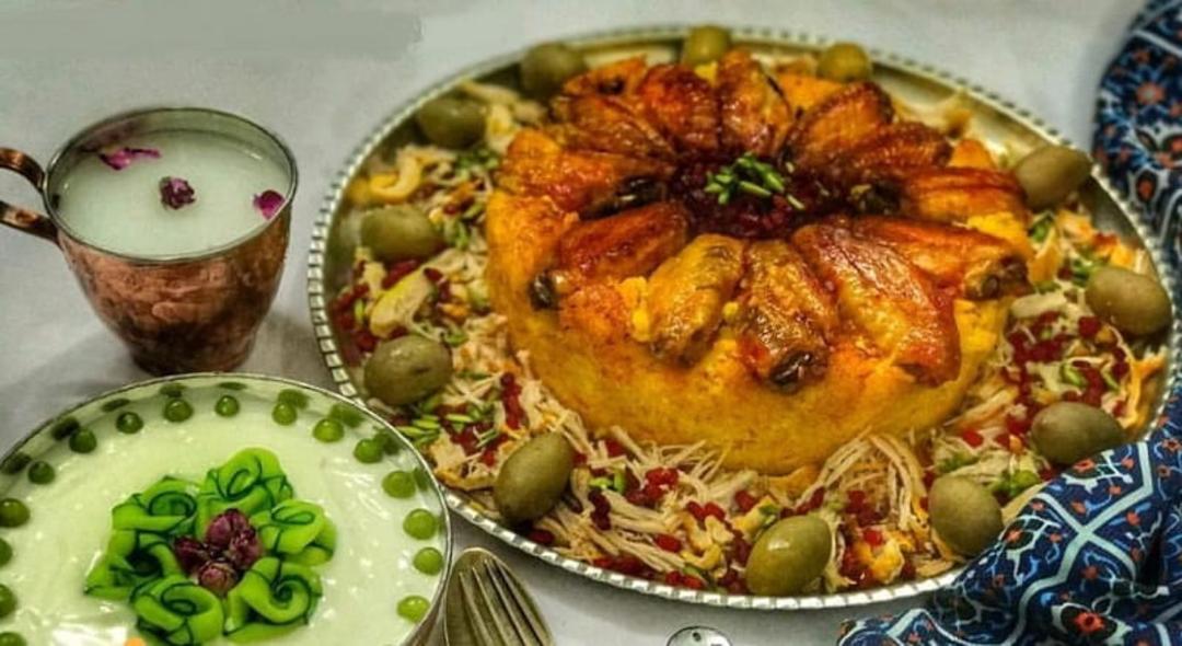 طرز تهیه ته انداز مرغ و بادنجان