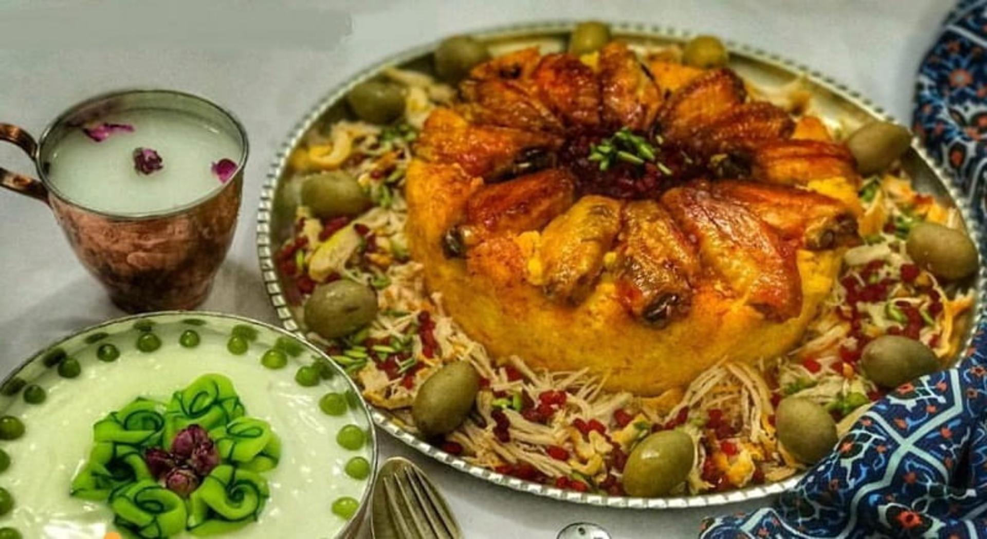 طرز تهیه ته انداز مرغ و بادنجان