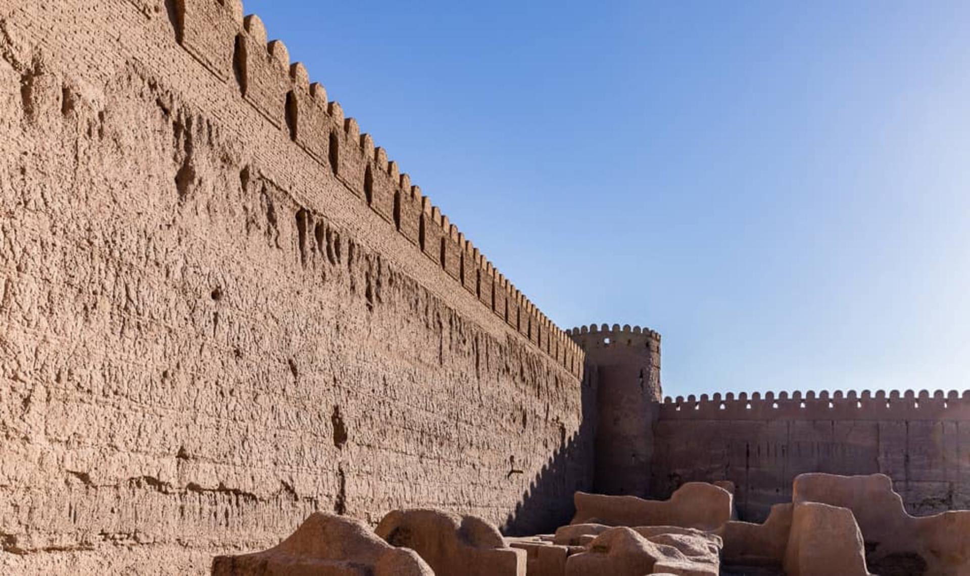 بخش داخلی دیوار ارگ راین