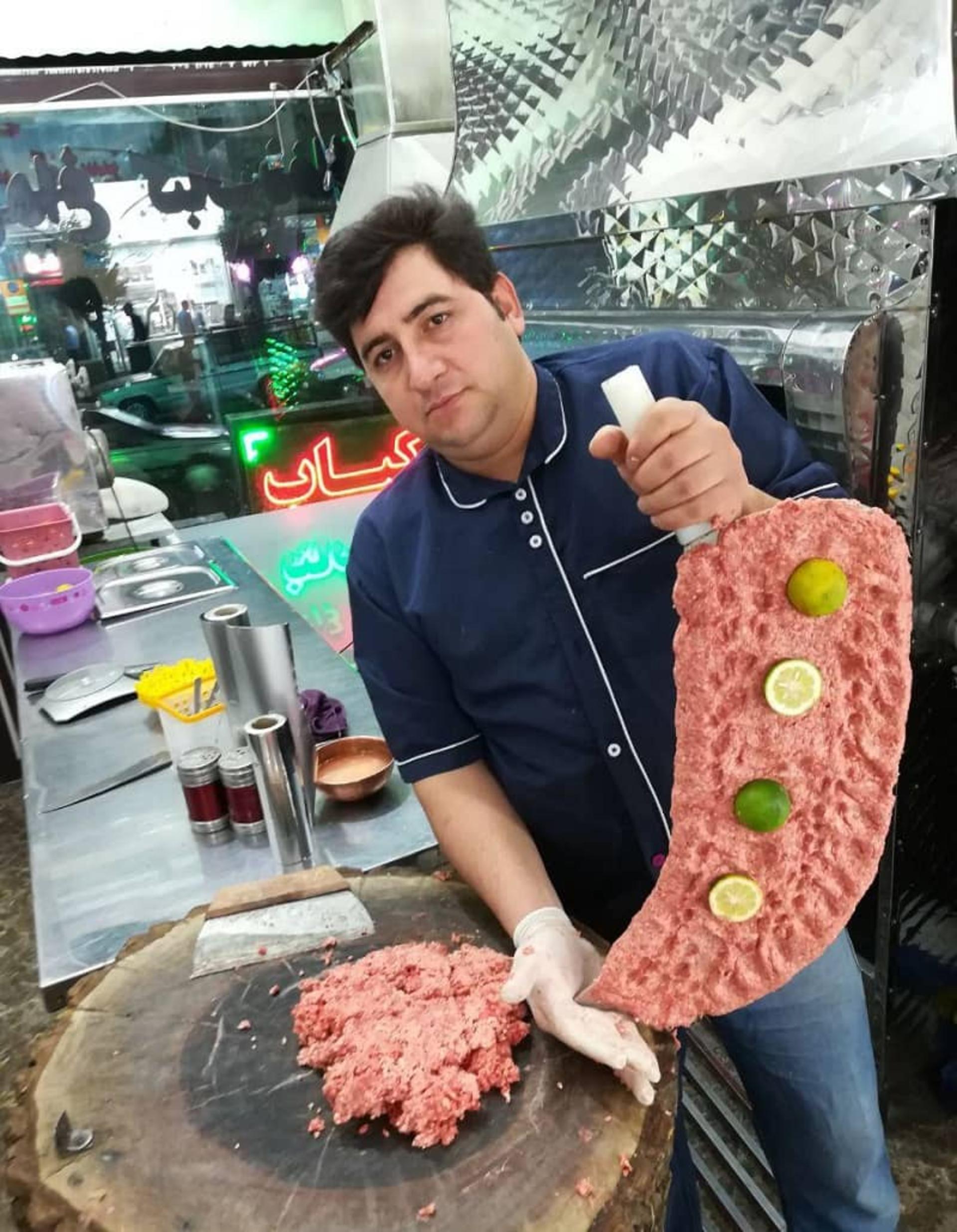 کباب بناب با فلفل