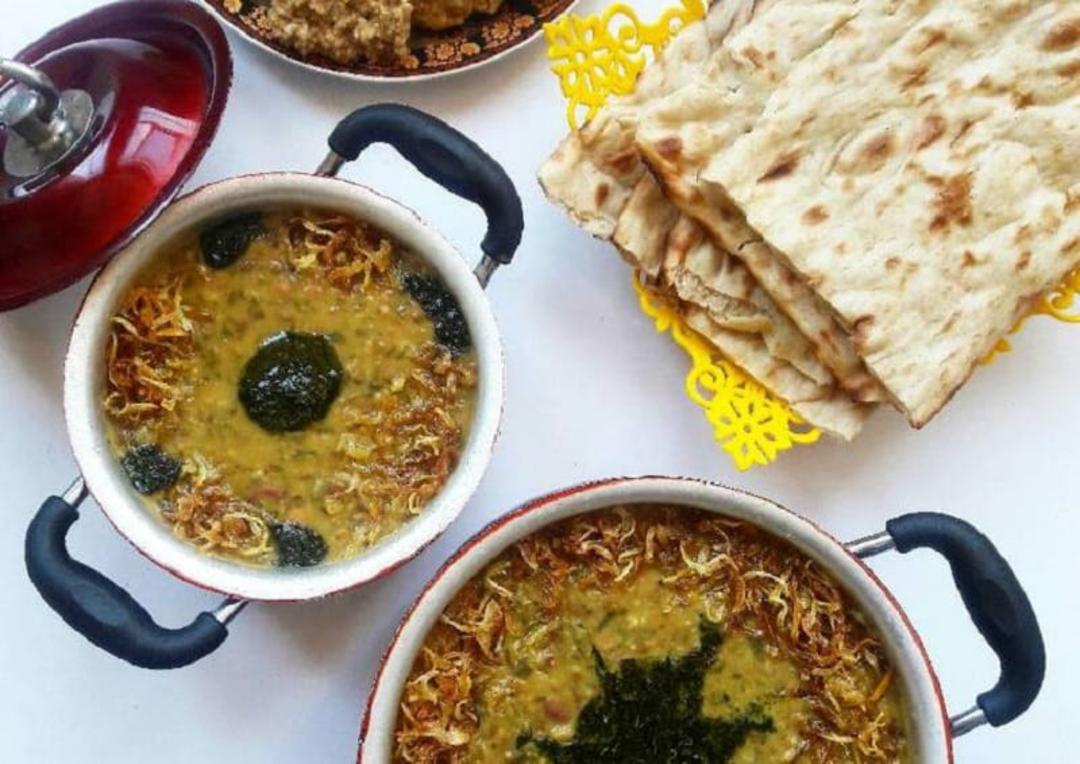 طرز تهیه آش ترخینه کرمانشاه
