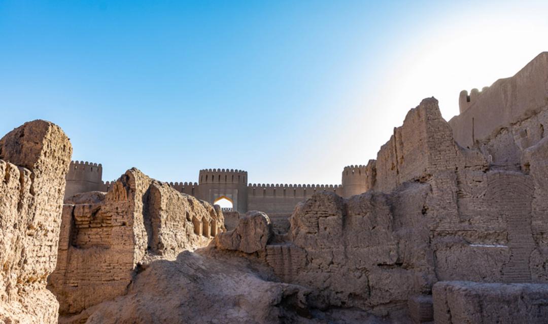 نمای ورودی ارگ راین از داخل
