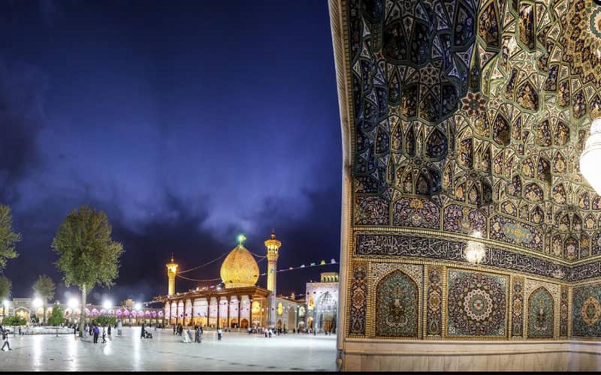 صحن حرم حضرت شاهچراغ (ع)