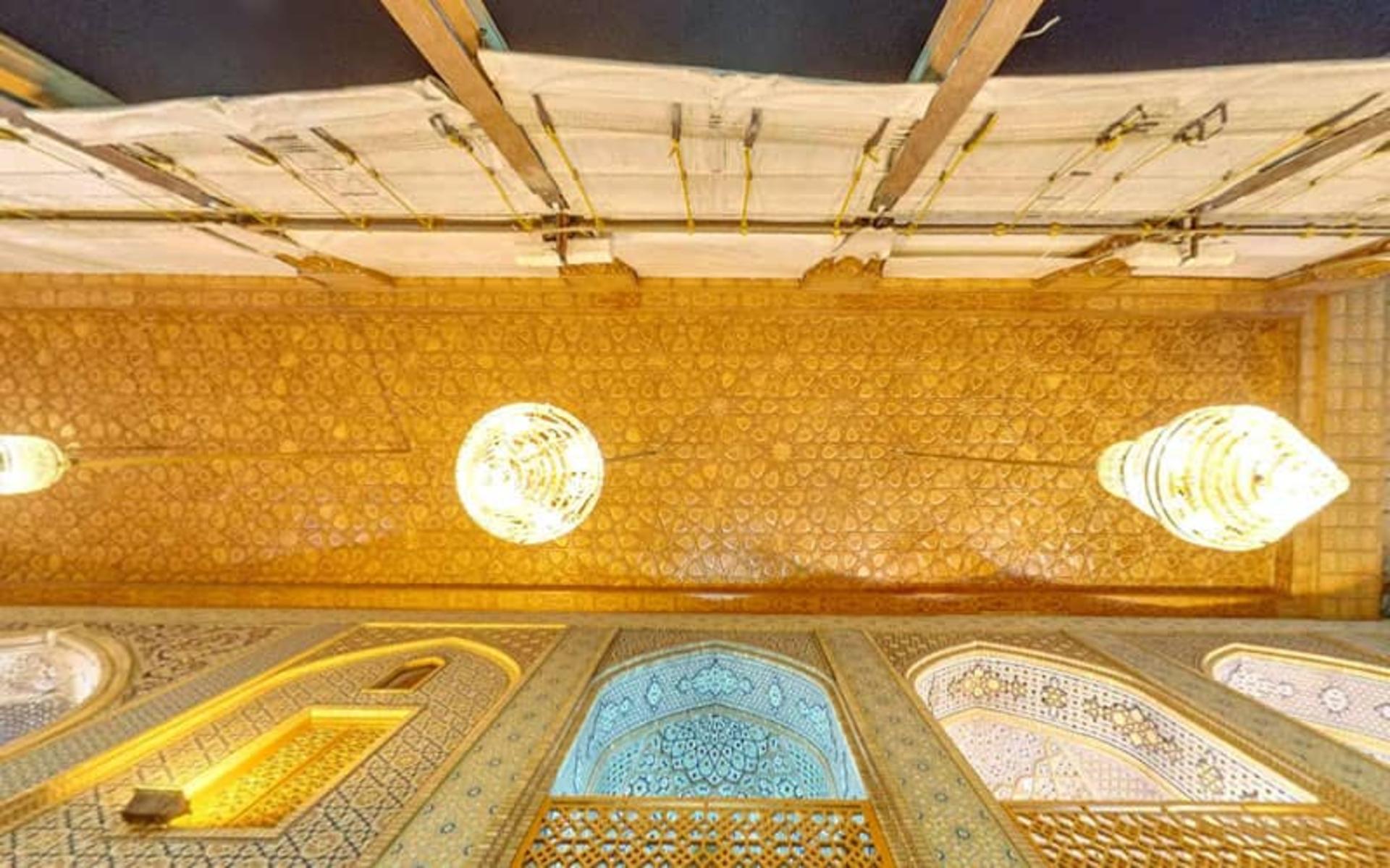 سقف ایوان حرم