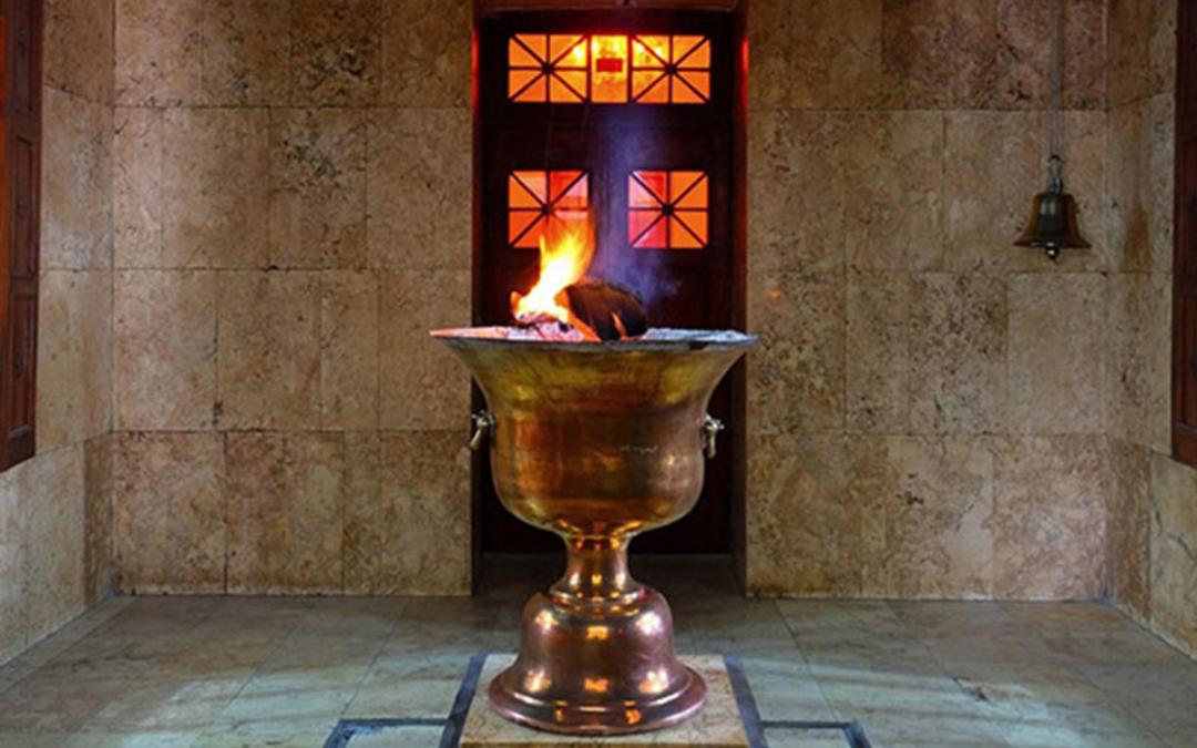 آتشکده یزد با آتش ۱۵۰۰ ساله