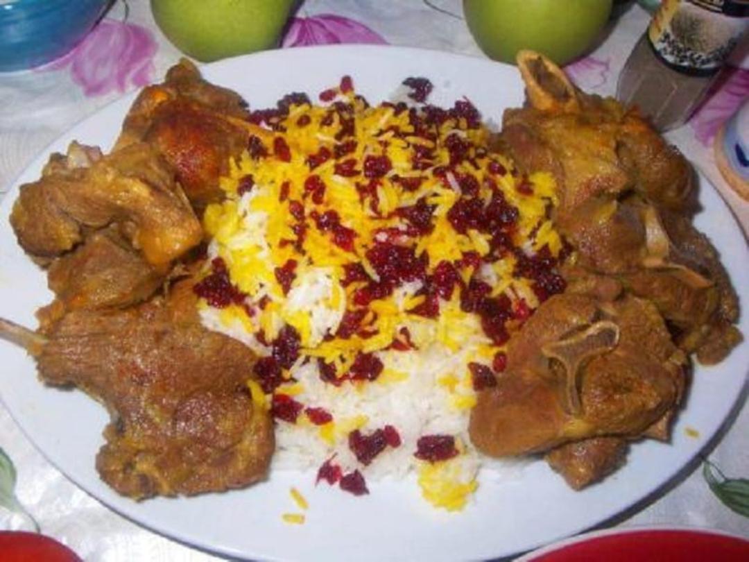 طرز تهیه چلو گوشت کرمانشاهی