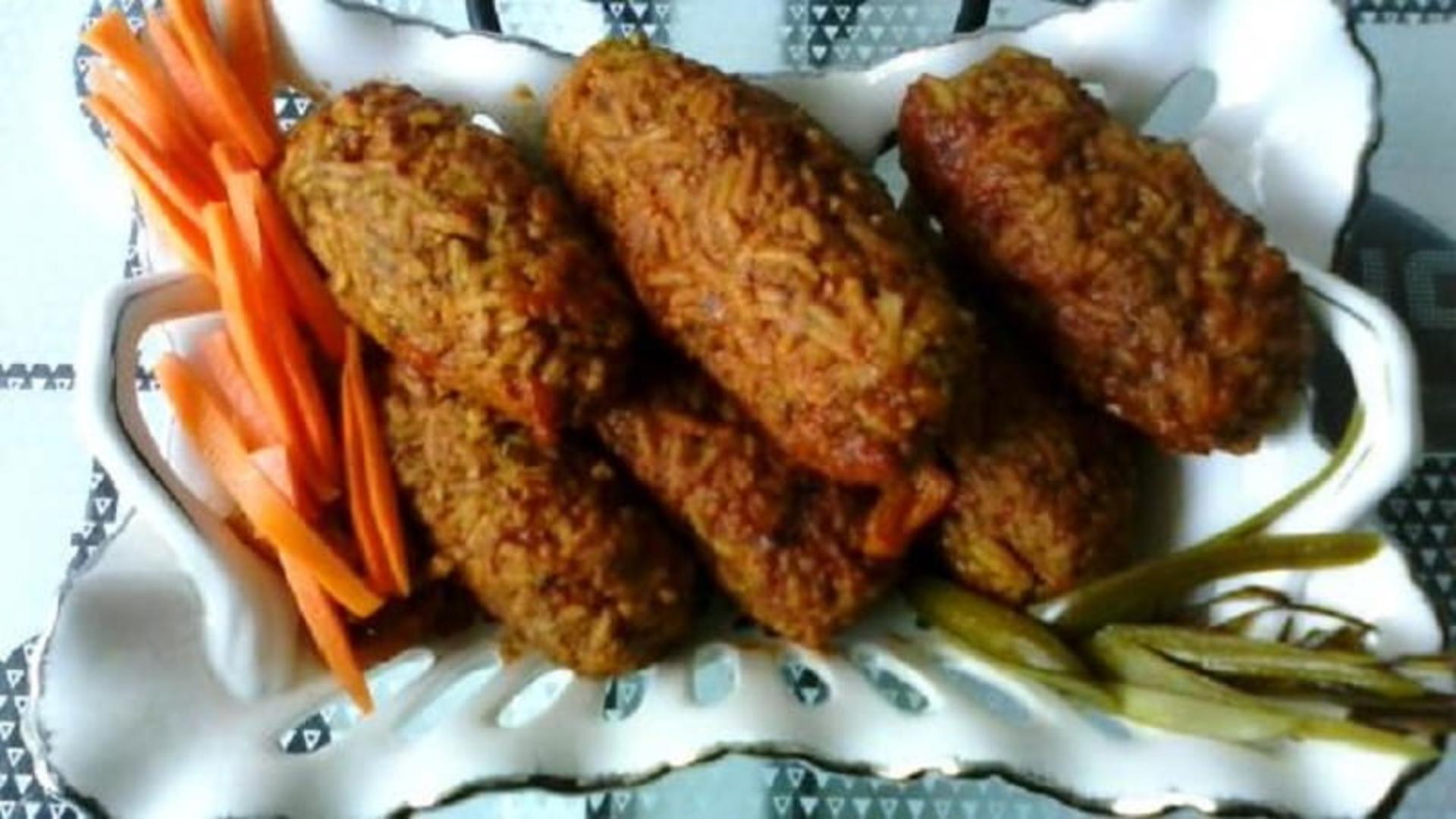 طرز تهیه کوفته عربی کرمانشاه