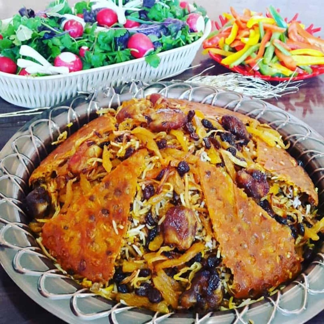طعم رشته پلو