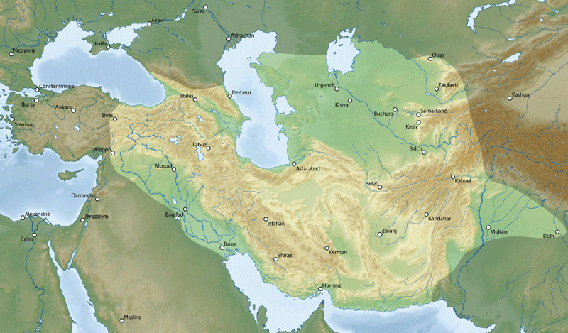 اوج قدرت سیاسی تیموریان