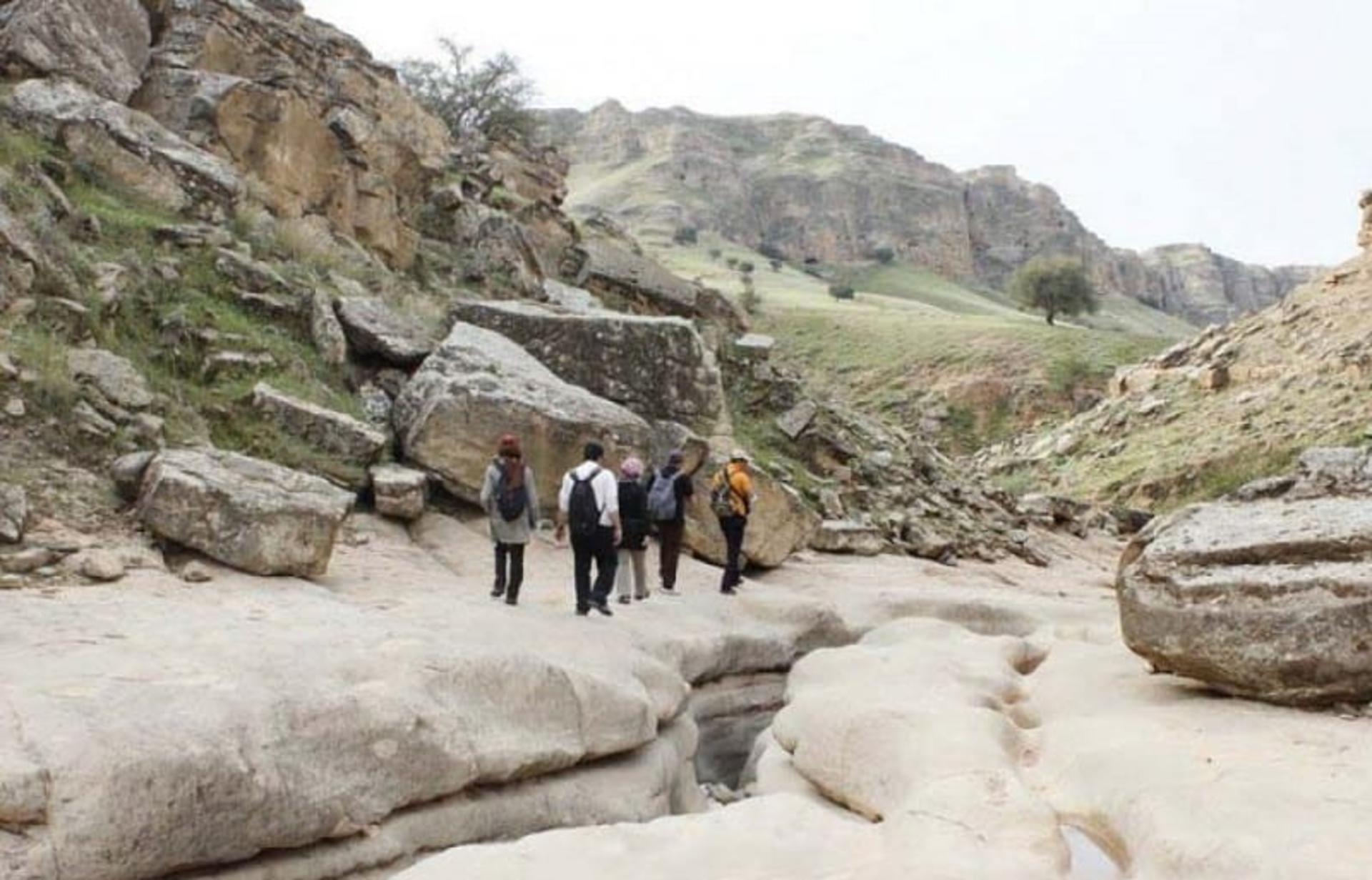 پیاده روی در کول خرسان