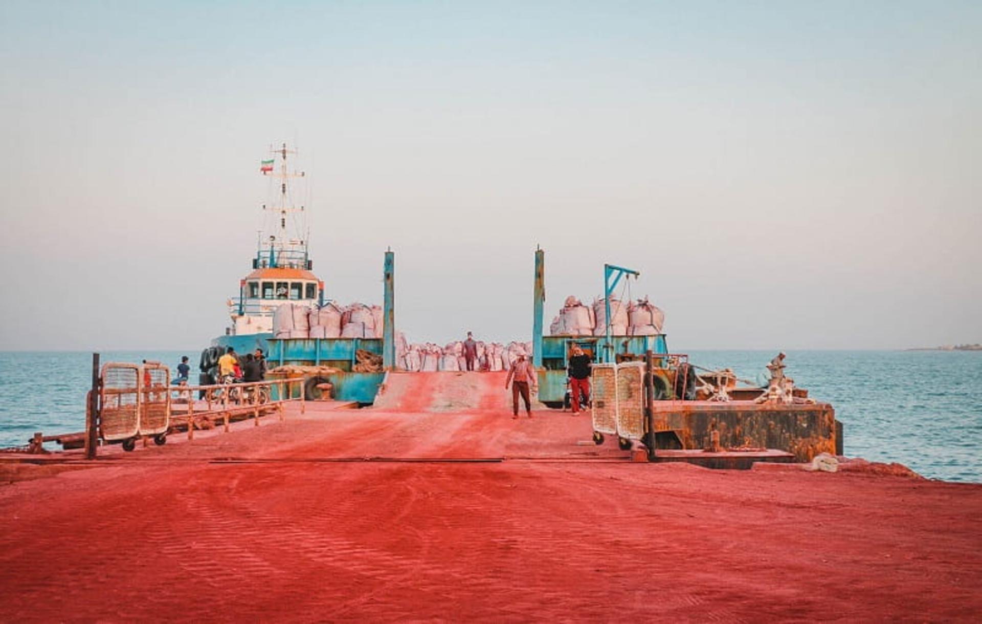ساحل سرخ جزیره هرمز