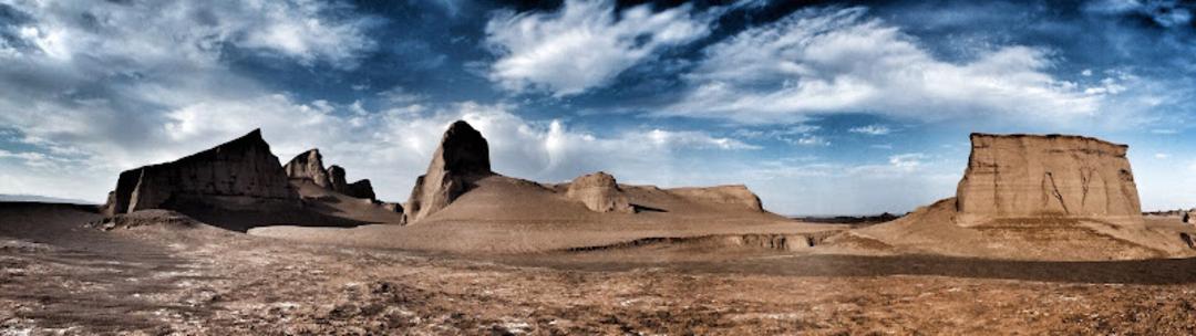 آسمان و کویر کلوت شهداد