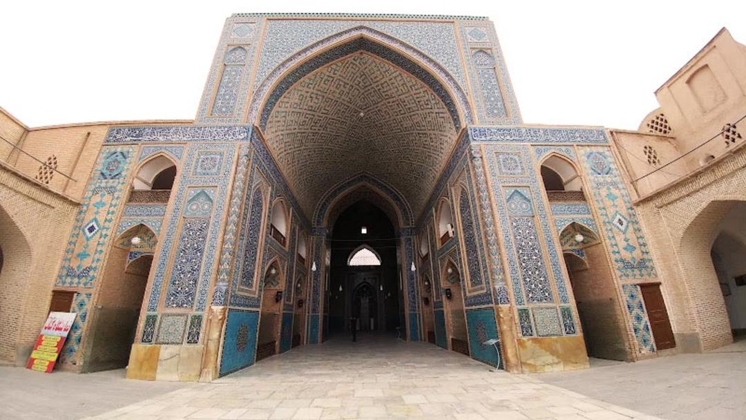 سردر مسجد جامع یزد