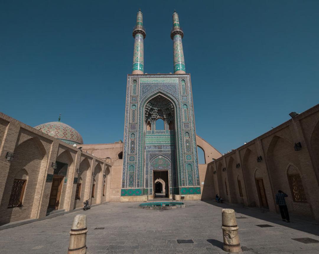 مناره‌های مسجد جامع یزد