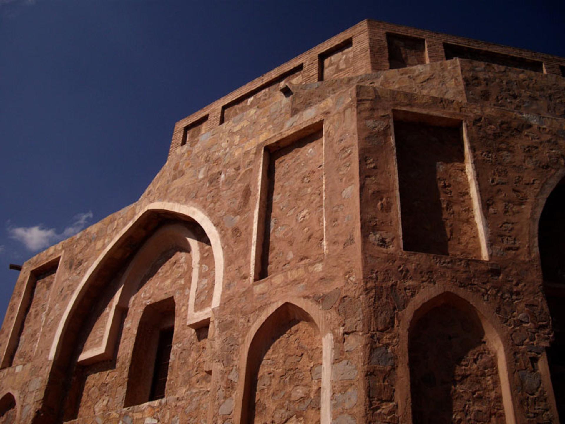 معماری گنبد جبلیه کرمان