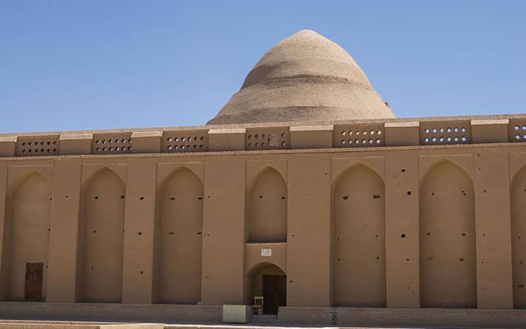  جزییات معماری یخچال خشتی میبد