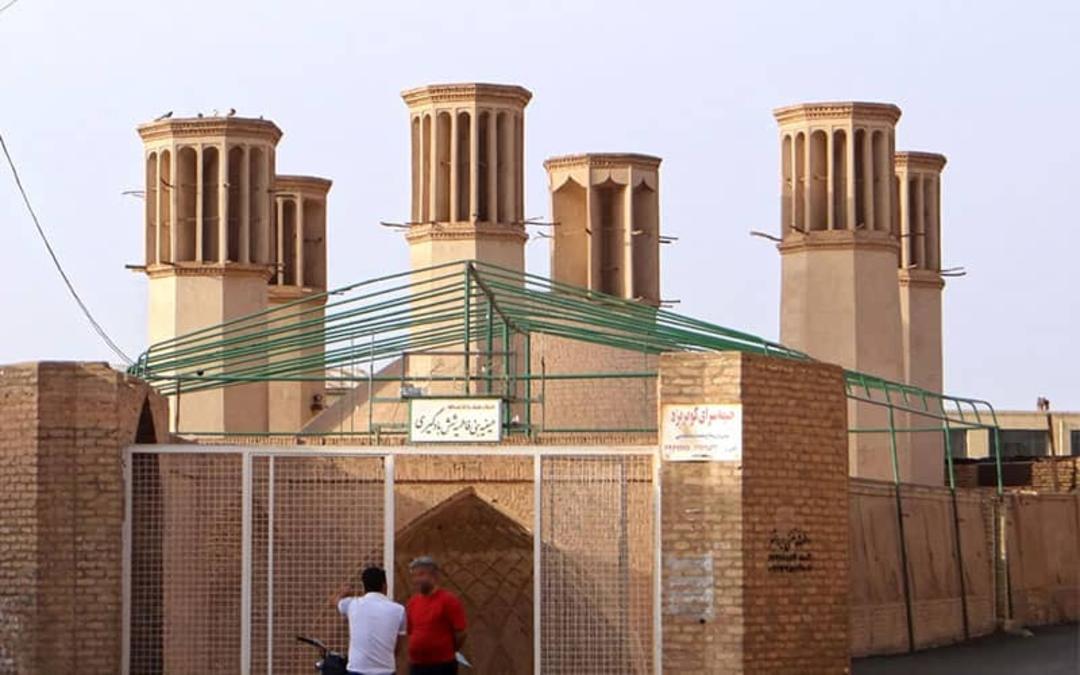آب‌انبار شش بادگیر یزد
