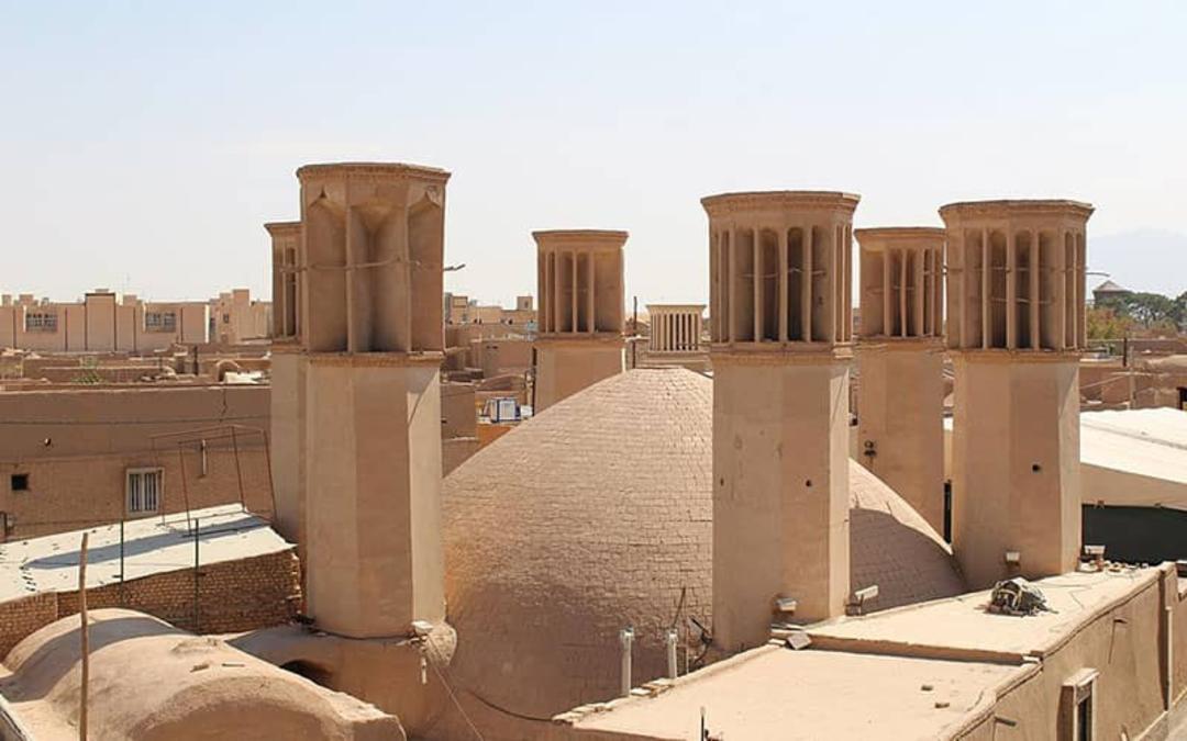 آب‌انبار شش بادگیر یزد