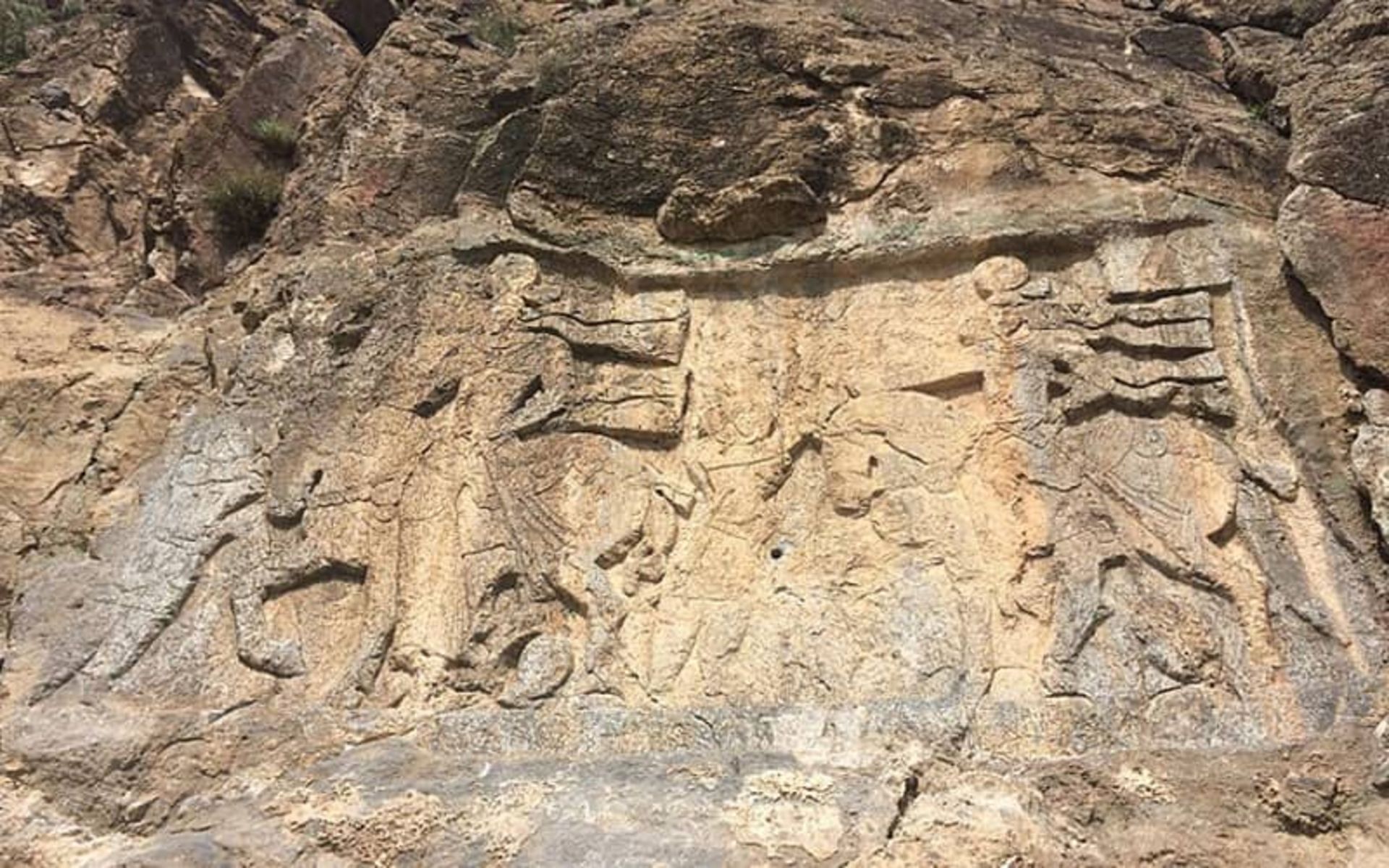 سنگ‌نگاره خان تختی سلماس 