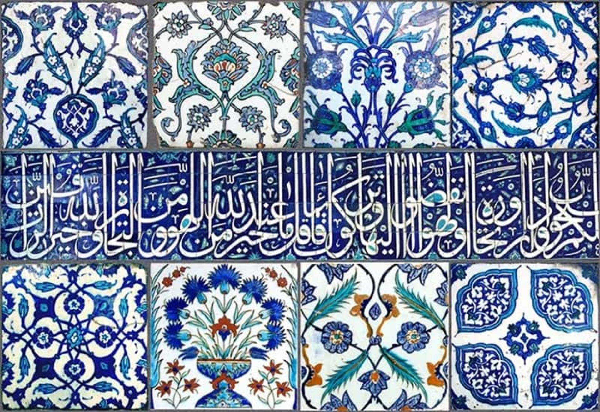 کاشیهای مسجد آبی