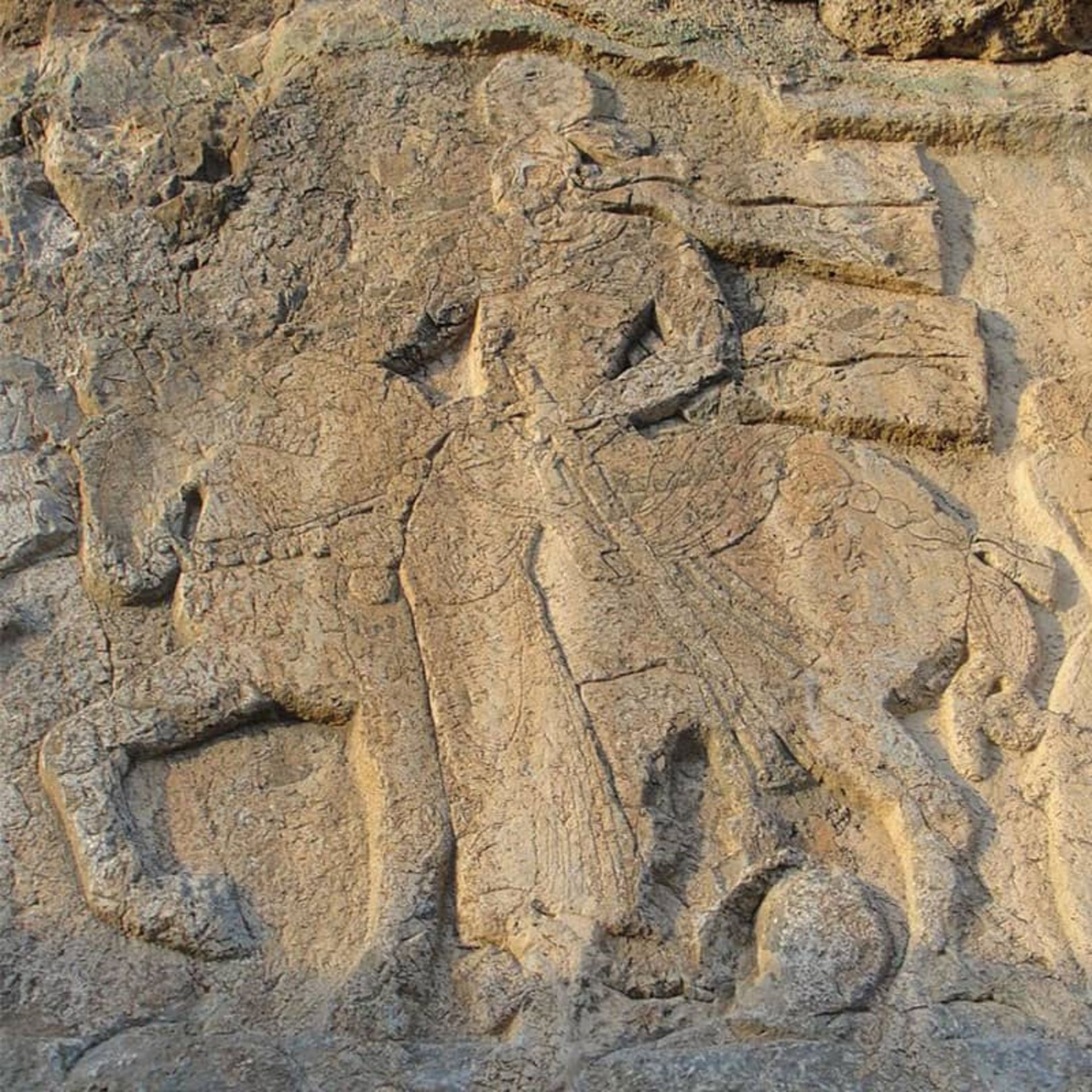 سنگ‌نگاره خان تختی سلماس 