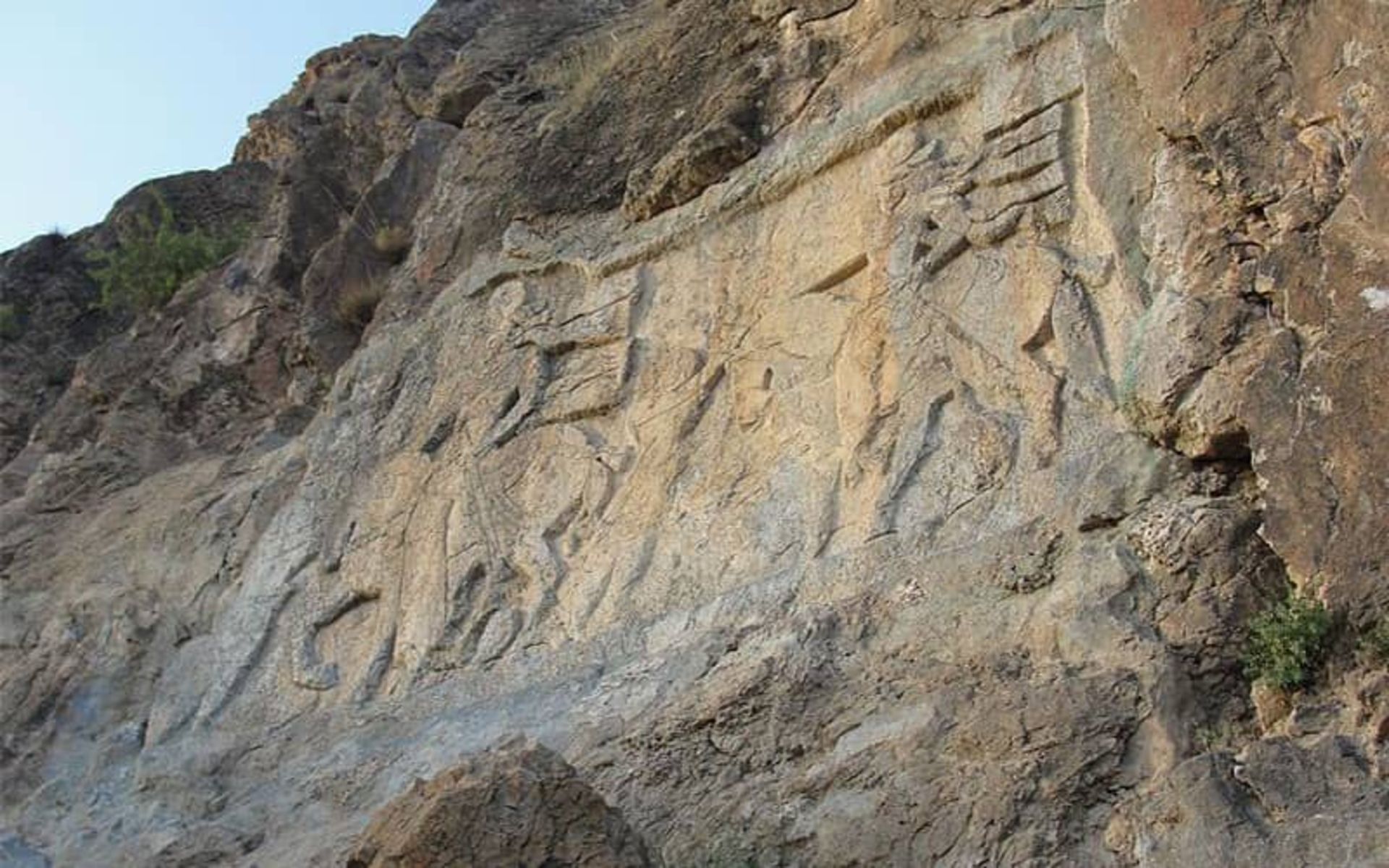 سنگ‌نگاره خان تختی سلماس 