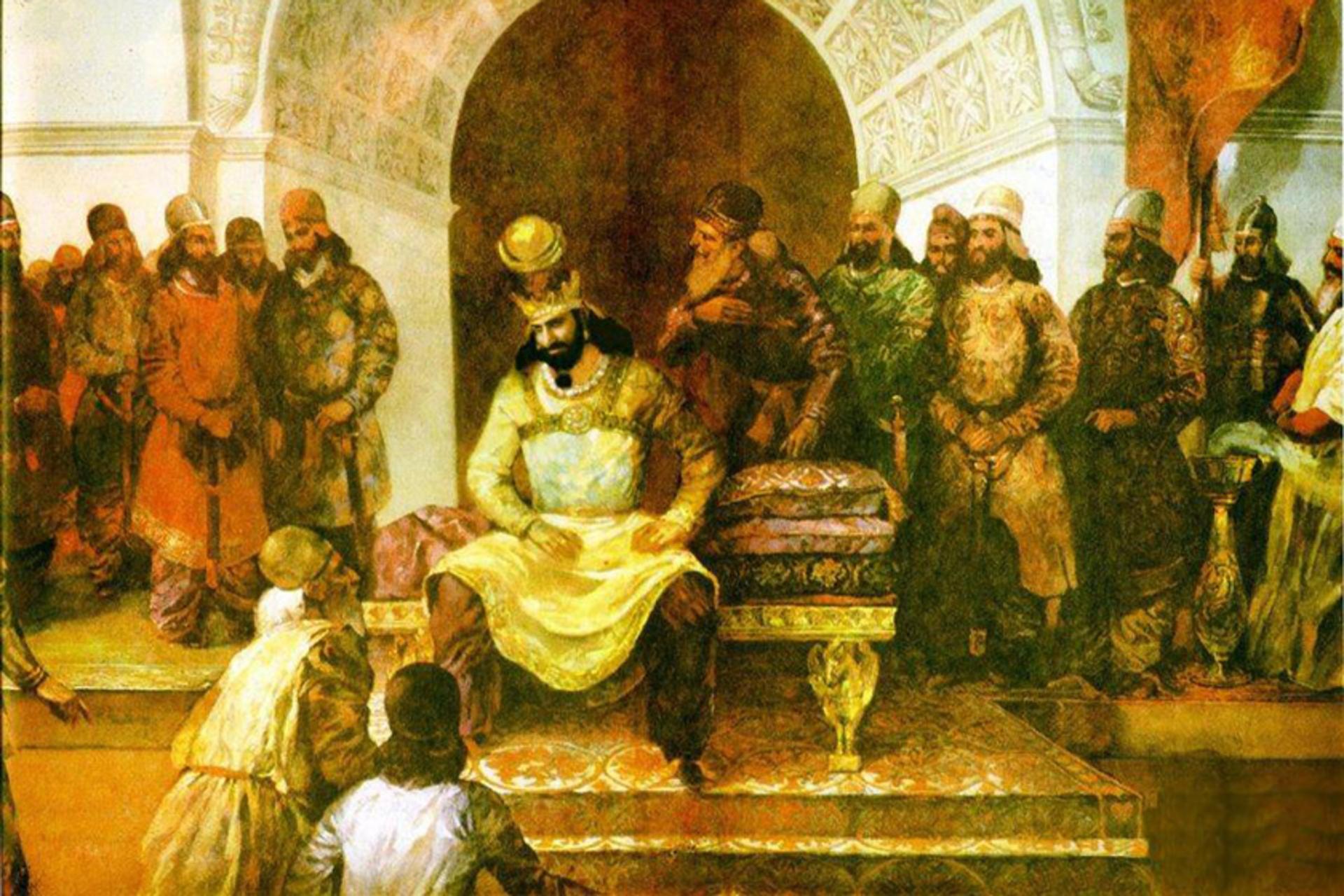 مناظره انوشیروان و مزدک